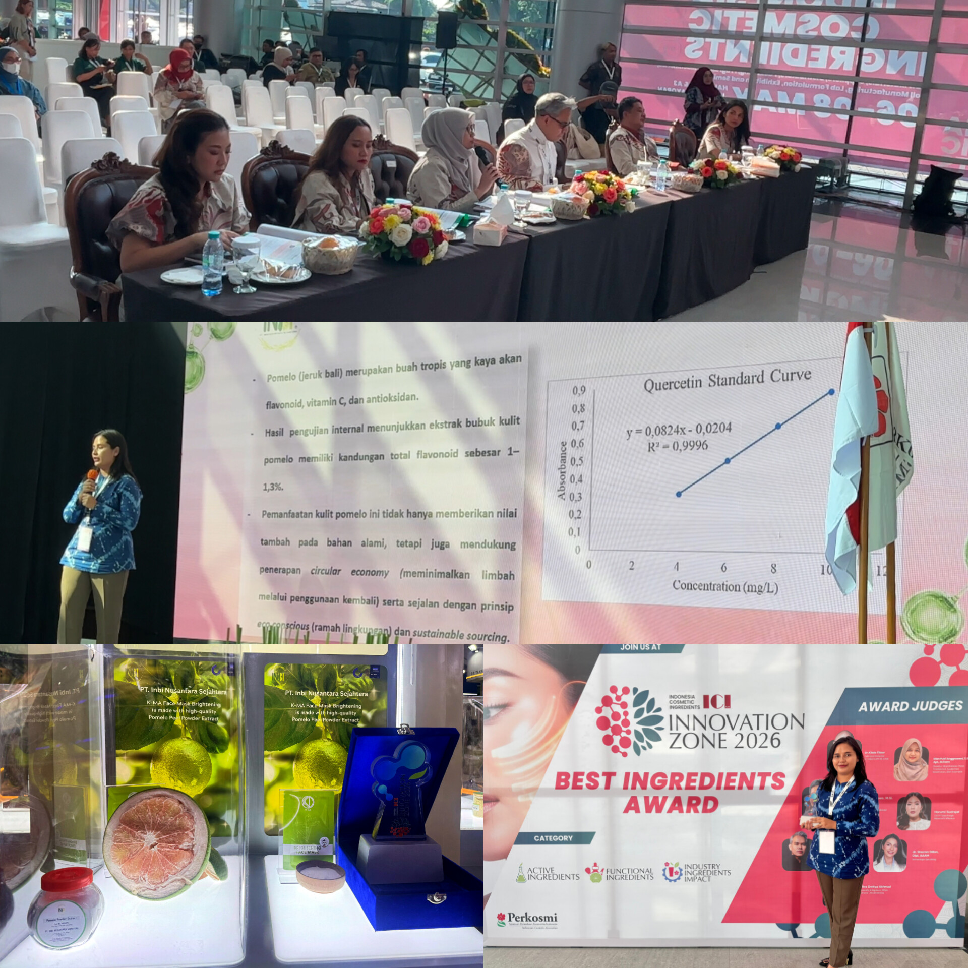 PT Inbi Nusantara Sejahtera at Indonesia Cosmetic Ingredient (ICI) 2026